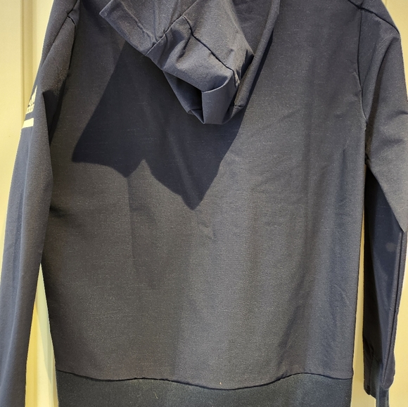 Adidas women's Squad Woven Full Zip size Large - Picture 2 of 3